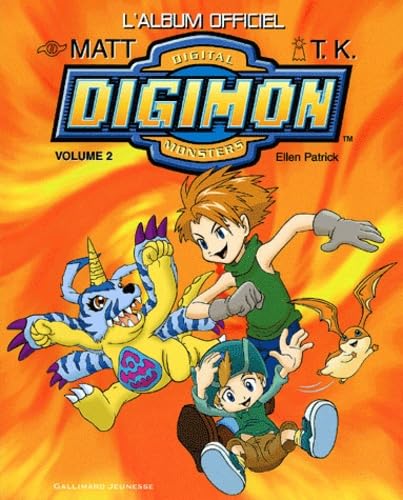 L'album officiel Digimon Volume 2 : Matt et TK | Amazon.com.br