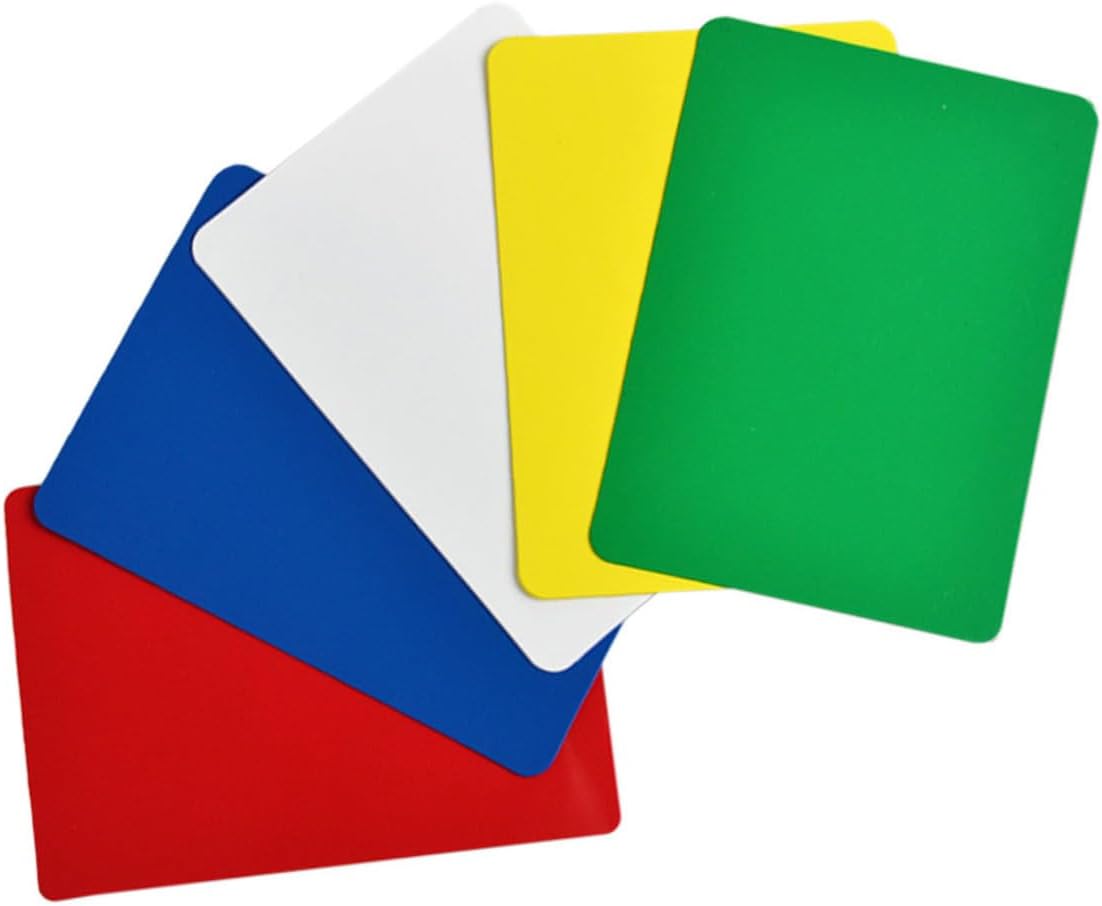 BESPORTBLE 5Pcs Plastic Poker Cut Cards Set for Card Dealers Sturdy Poker Dispensing Tools for Easy Shuffling and Game Table Accessories