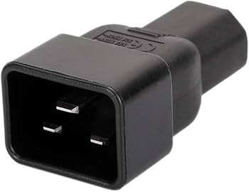 Amazon | KESOTO 電源 変換アダプタ IE0 C20 3ピンオス 変換 C13メス
