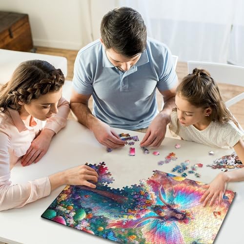 Puzzle Princesa de Hadas de 1000 piezas y 70x50 cm para entretenimiento de adultos 7