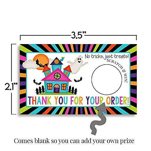 Inserts colorés contre les colis oubliés avec mini cartes à gratter interactives - 4