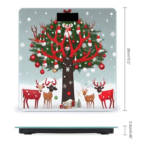 Báscula Digital de Baño con Pantalla LCD y Vidrio Templado miniatura 2