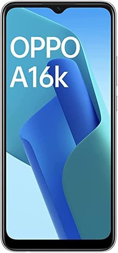 موبايل اوبو A16k بشاشة 6.52 بوصة مع ذاكرة رام 3 جيجابايت تخزين 32 GB، اسود ميدنايت، بشريحتين