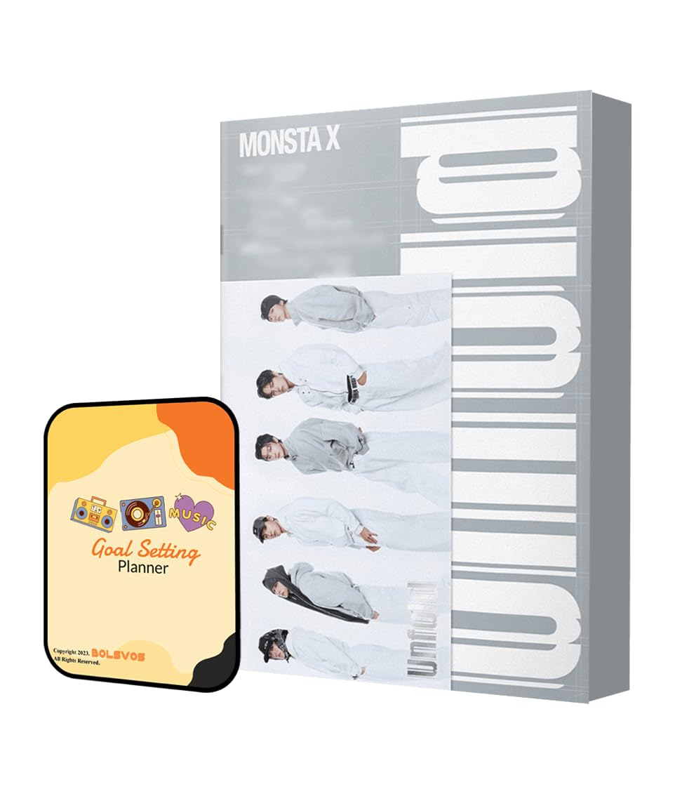 Unfold MONSTA X Album [Alive ver.]+Pre Order Benefits+BolsVos Idol-Inspired Freebies (US Full Album)