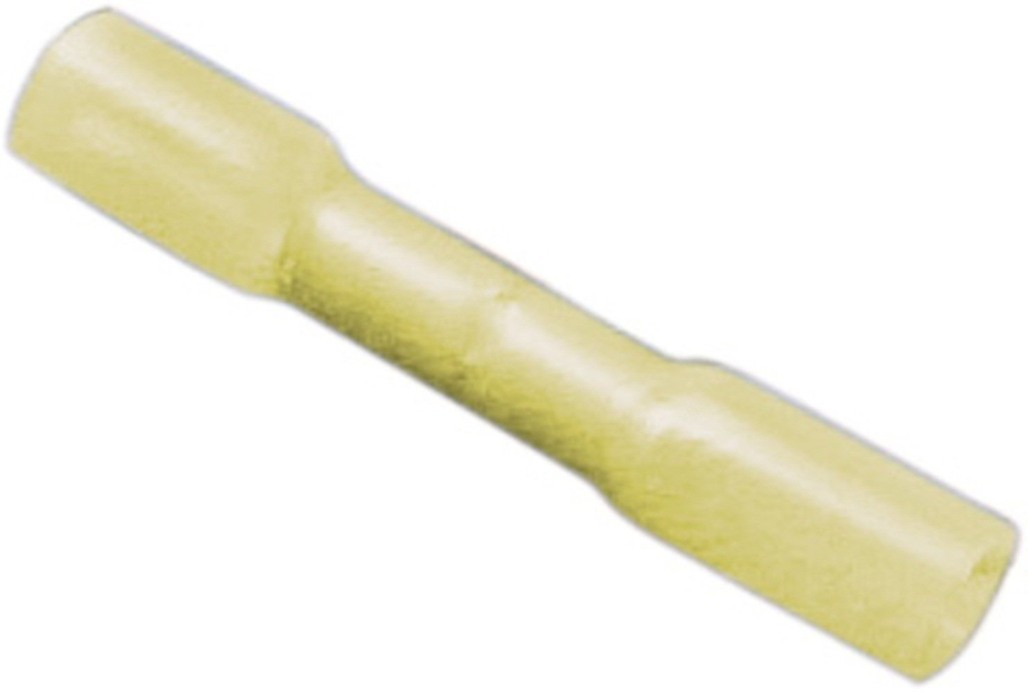 Pearl PWC686 Butt Heat Shrink Wiring Connectors - Yellow (Pack of 25)