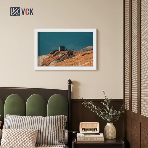 Image of VCK 14x22 Picture Frame Set of 6, Elegant White Wood Poster Frame