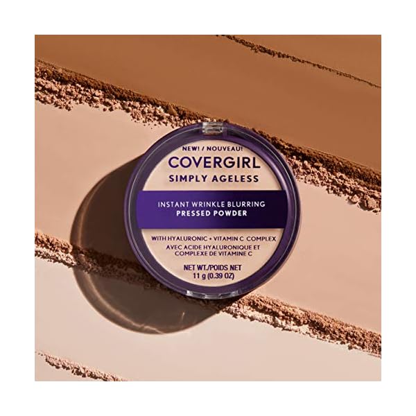 Covergirl-Simply-Ageless-Instant-Wrinkle-Blurring-Pressed-Powder-Classic-Ivory-039-Oz Covergirl Simply Ageless Instant Wrinkle Blurring Pressed Powder, Classic Ivory, 0.39 Oz