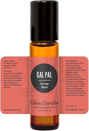 Miniatura 9 de Edens Garden Gal Pal - Mezcla de aceites esenciales roll-on - 100% puro grado premium, natural, terapéutico, aromaterapia, seguro para niños y piel,