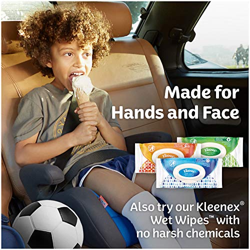 image for Kleenex Ultra Soft Facial Tissues, 3 Rectangular Tissue Boxes, 110 Tis