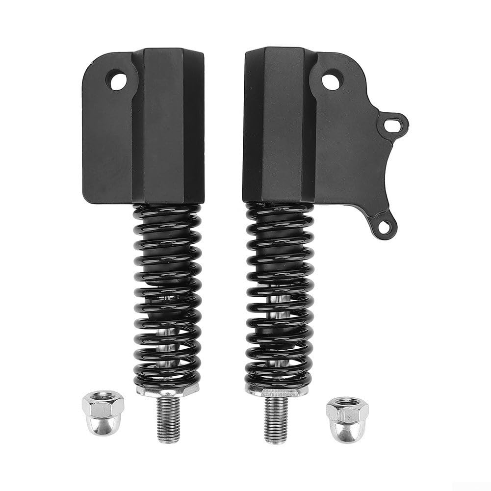 Amortiguador hidráulico resistente de 10 pulgadas para scooters eléctricos, par con fuerte capacidad de carga y absorción de impactos eficiente para varios estilos de conducción