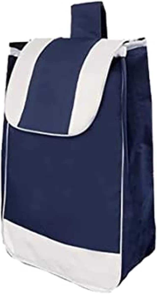 Panier Sac De Remplacement-Portable Étanche Oxford Tissu Panier Chariot Sacs Chariot Accessoires (Bleu)