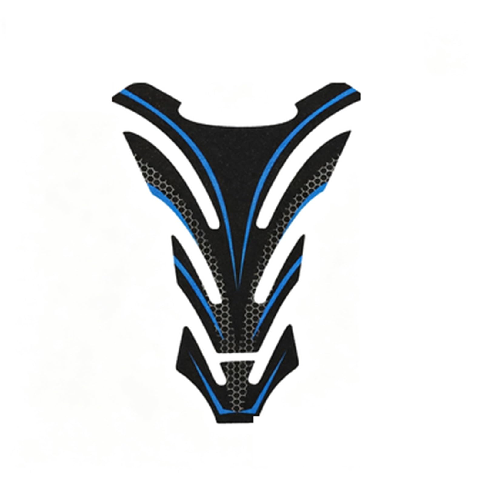 Motorcycle Fishbone Tank Pad Protector Sticker Decals for Suzuki GSXR Bike Tank Film(Color28)