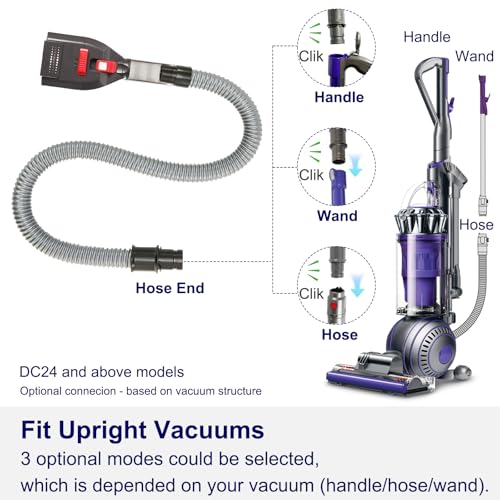 Image of Portek Pet Groom Tool Kit for Dyson, Dog Hair Vacuum Attachment for V7 V8 V10 V11 V12 V15 V6 Outsize