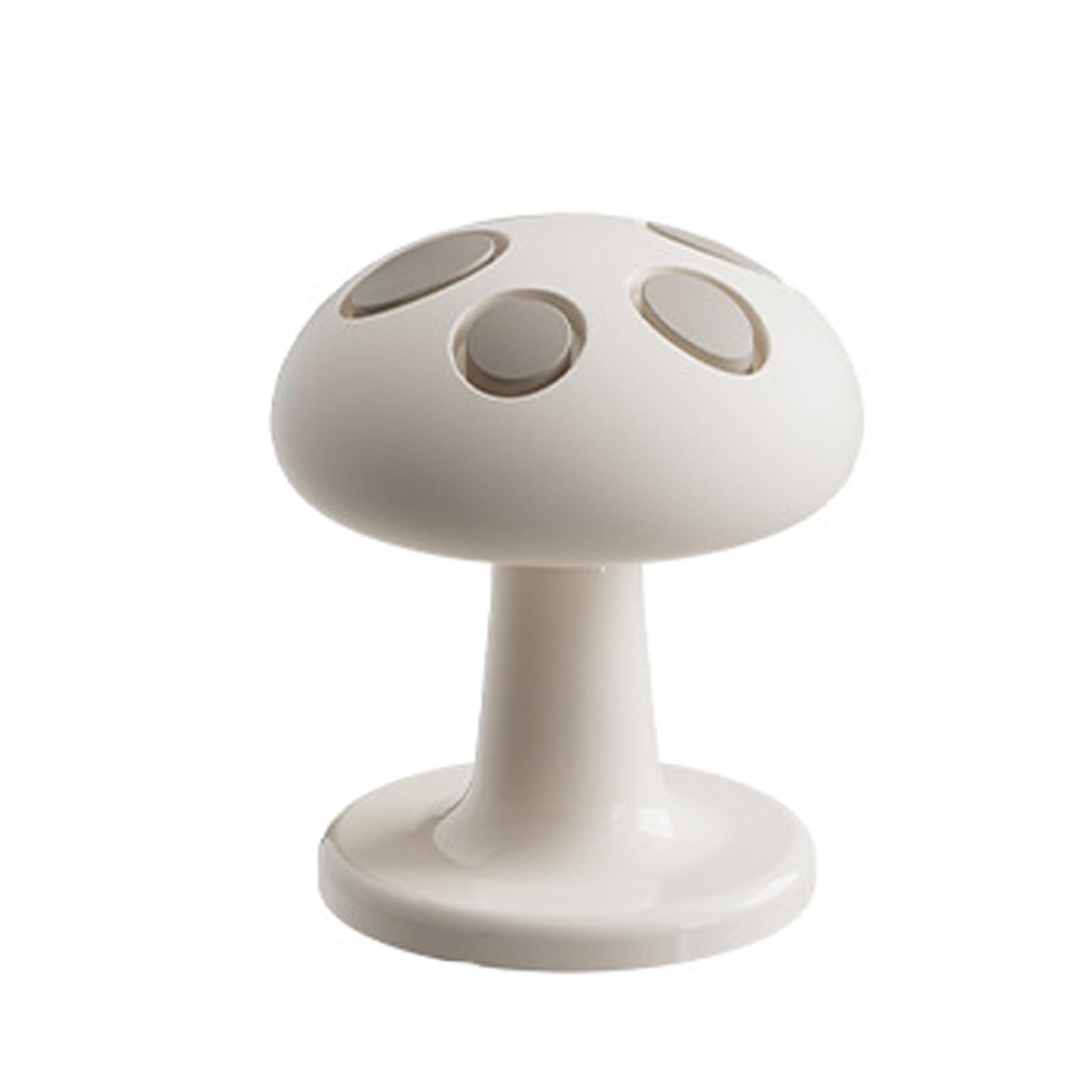 NEWFT Toilet Push Button for Standard Bathroom Simple Installation Sensitive Pressing Silicone Mushroom Toilet Flush Button Mushroom Flush
