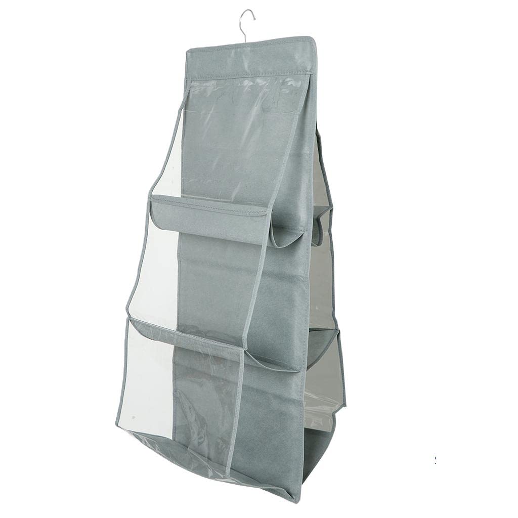 Hanging Purse Handbag Bags Closet Space Saving Organizers Grey Dressers & Chests of Drawers Furniture Home & Garden-image-38