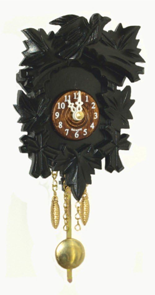 Trenkle Kuckulino Black Forest Clock with Quartz Movement and Cuckoo Chime
