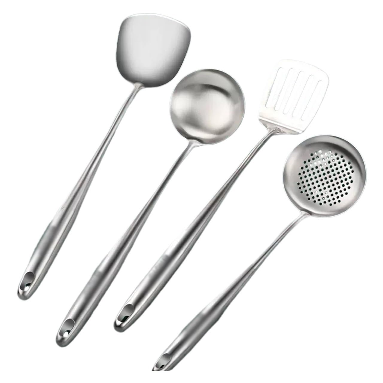 Cuillères de cuisine en inox indispensables pour la vaisselle quotidienne