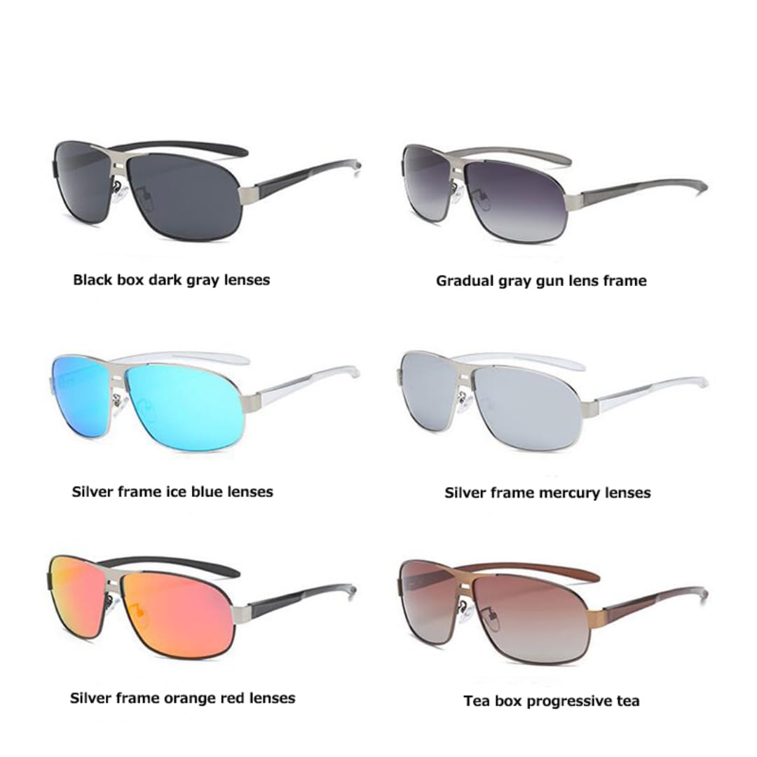 Gafas de sol polarizadas retro para hombre