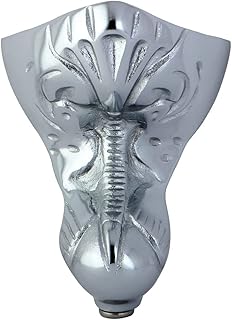 Kingston Brass VCTNT1 Tudor Iron Tub Feet, Chrome, Set of 4