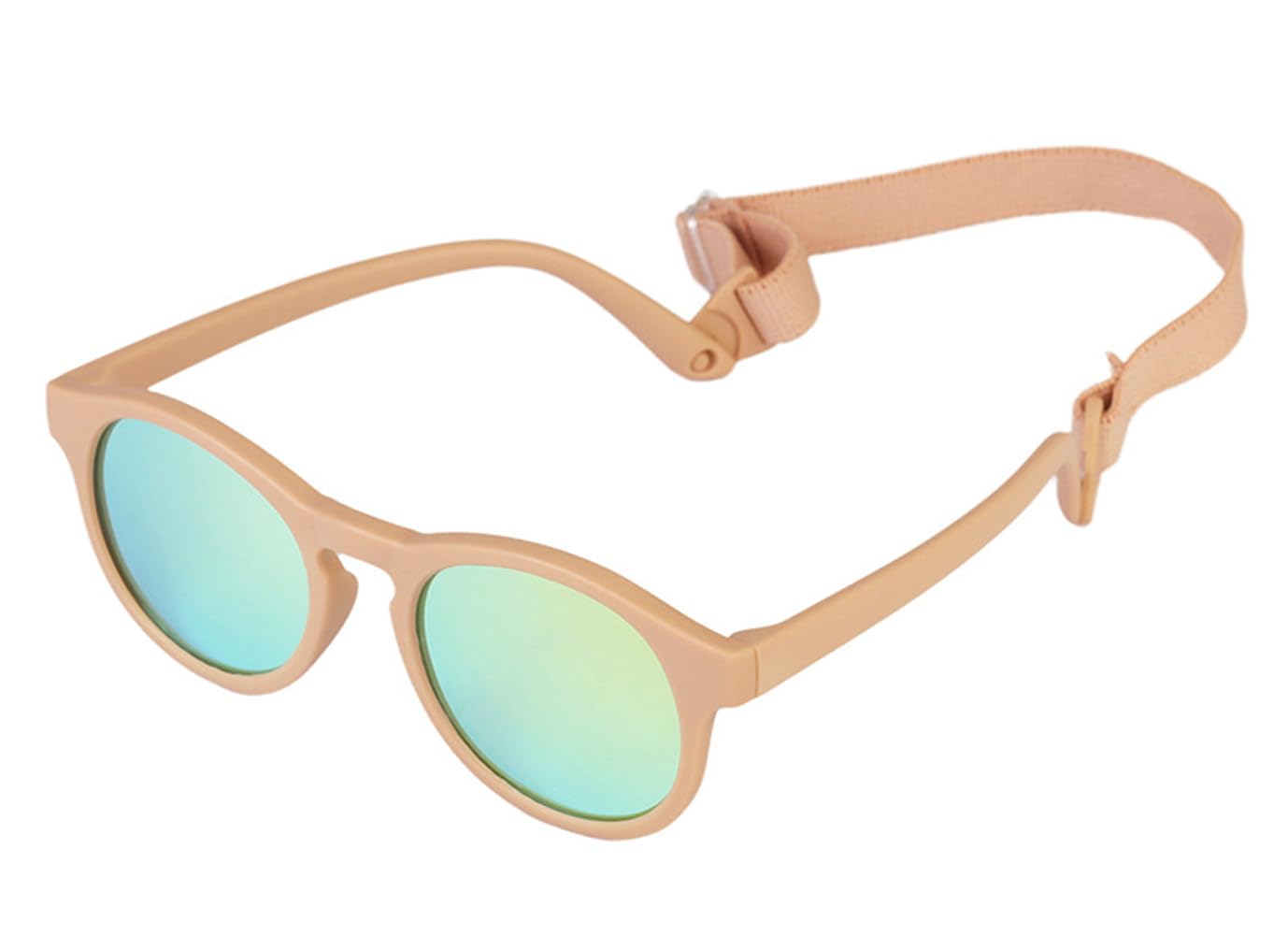iNszkoos Flexible Polarized Baby Sunglass with Strap Adjustable, Infant Outdoor Sunshade UV 400 Protection Soft Silicone Frame Baby Sunglasses for 0-36 Months Toddler Newborn Boys Girls — view 16
