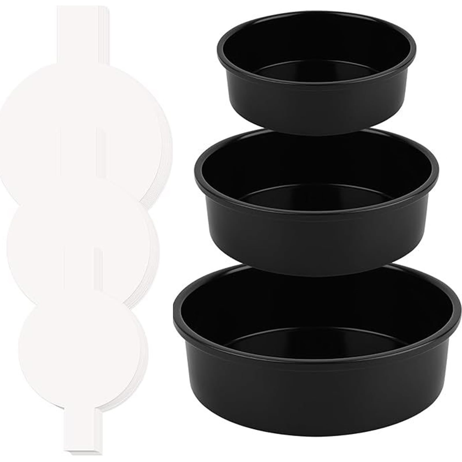 Moules de cuisson à amovible, casseroles multifonctionnelles, moules à gâteaux, Texture en acier inoxydable, adaptés accessoires de cuisson de cuisine
