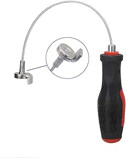 DPTOOL Strong Magnetic Oil Drain Plug Remover Tool Wrench Anti Scald Magnetic Sump Plug Removal Pick Up Tool 13 inches