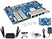 Banana Pi BPI-R4 WiFi 7 Dual-Band WiFi Router Board mit MediaTek MT7988A SoC, unterstützt 2x 10GbE SFP und 4x GbE Gigabit Ethernet für NAS Smart Home Gateway (Bundle3)