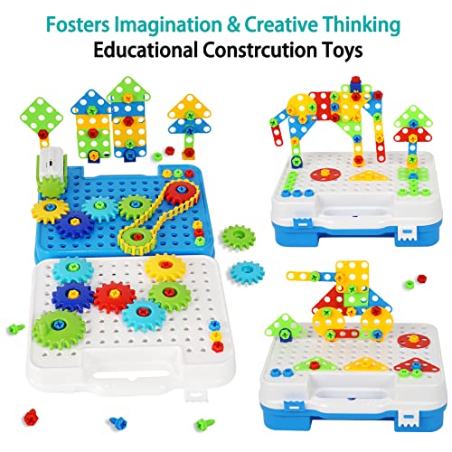 Iiromeci CXL200-70C Gears Toys For Kids Ages 4-8, Stem Educational Construction Toys, Super Building Toy Set thumb #2