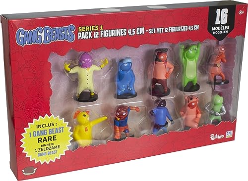 Achetez Gang Beasts - Pack 8 Figurines 4.5 cm Modèles Assortis - tout à 50