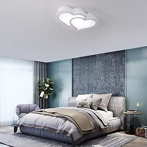 Plafonnier LED anti-zone d'ombre 62x42cm lumière blanche salon GZZ