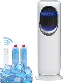YESOP Climatizador De Ar Quente E Frio Com Display Como, Multifuncional Ventilador, Refrigerador, Aquecedor E Umidificador, Adequado 1800w 127v