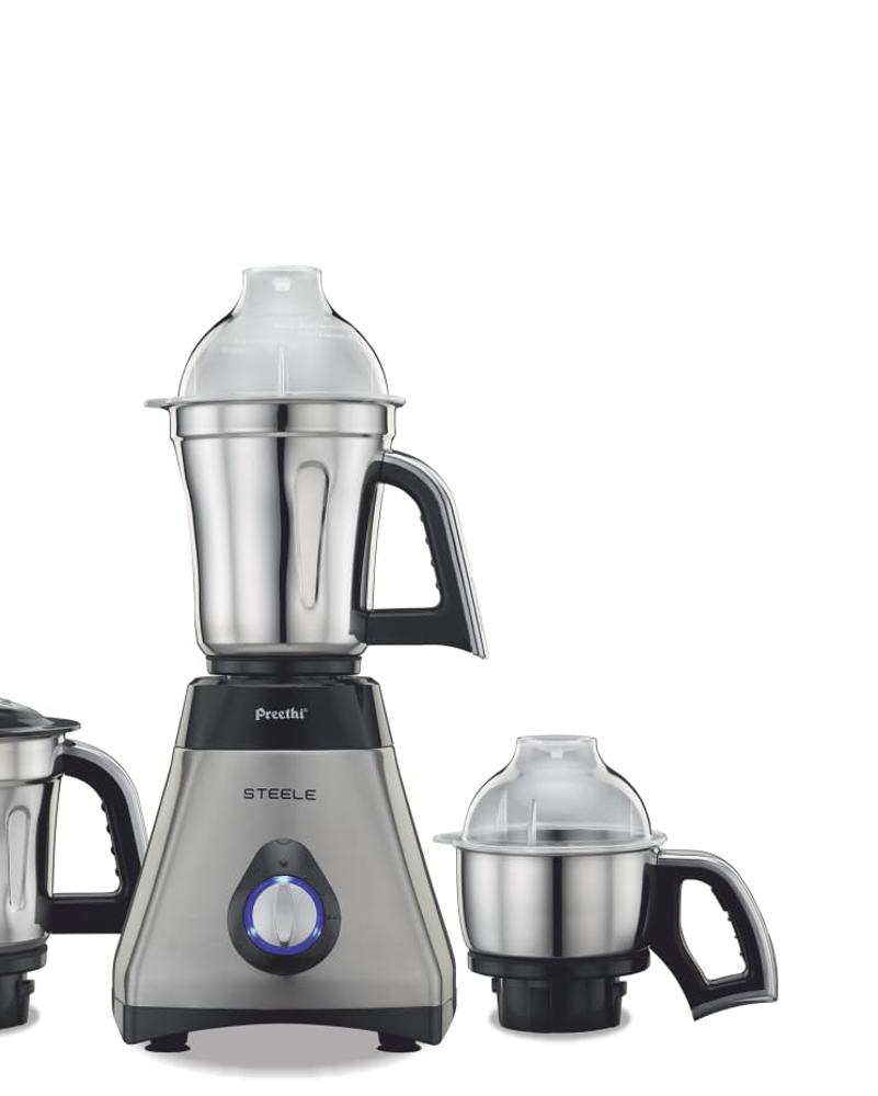 Amazon.com: Preethi Steele Mixer Grinder with Turbo Vent and