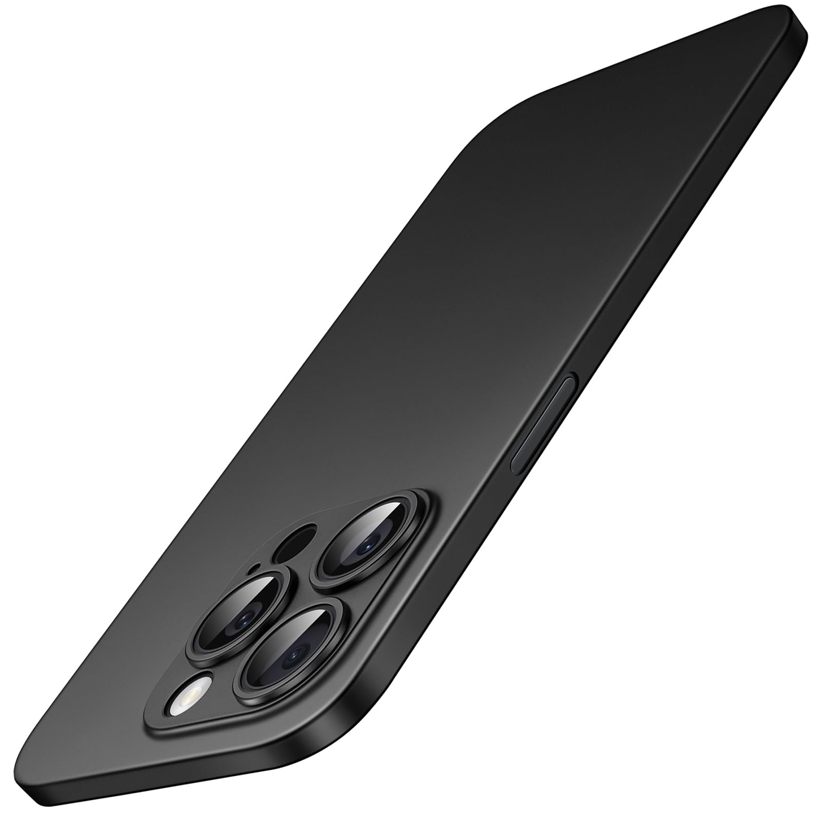 JETech Ultra Slim Case for iPhone 15 Pro Max 6.7-Inch, Camera Lens Cover, Lightweight Matte Finish PP Hard Minimalist Case, Support Wireless Charging