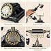 HSCY Audio Guest Book Wedding Phone, Audio Guest Book Record Customized Audio Messages Guest Book Alternatives Classic Rotary Phone for Parties Birthdays Rentals Confessions Special Occasions(Black)