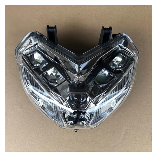 Phare LED double faisceau Kpt200 projecteur puissant Hi Lo moto