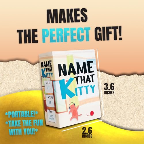 55% Off Name That Kitty - Fun Cat Card Game for Kids & Family