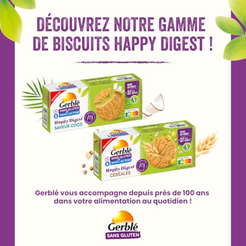 Biscuit Céréales Sans Gluten Happy Digest Gerble La Boîte De - vue 4