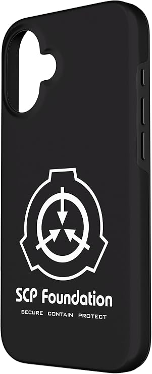 SCP Foundation Logo Emblem Case for iPhone 16