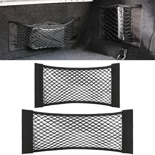 Filet de rangement de coffre voiture 40x25 cm extensible pour bagages