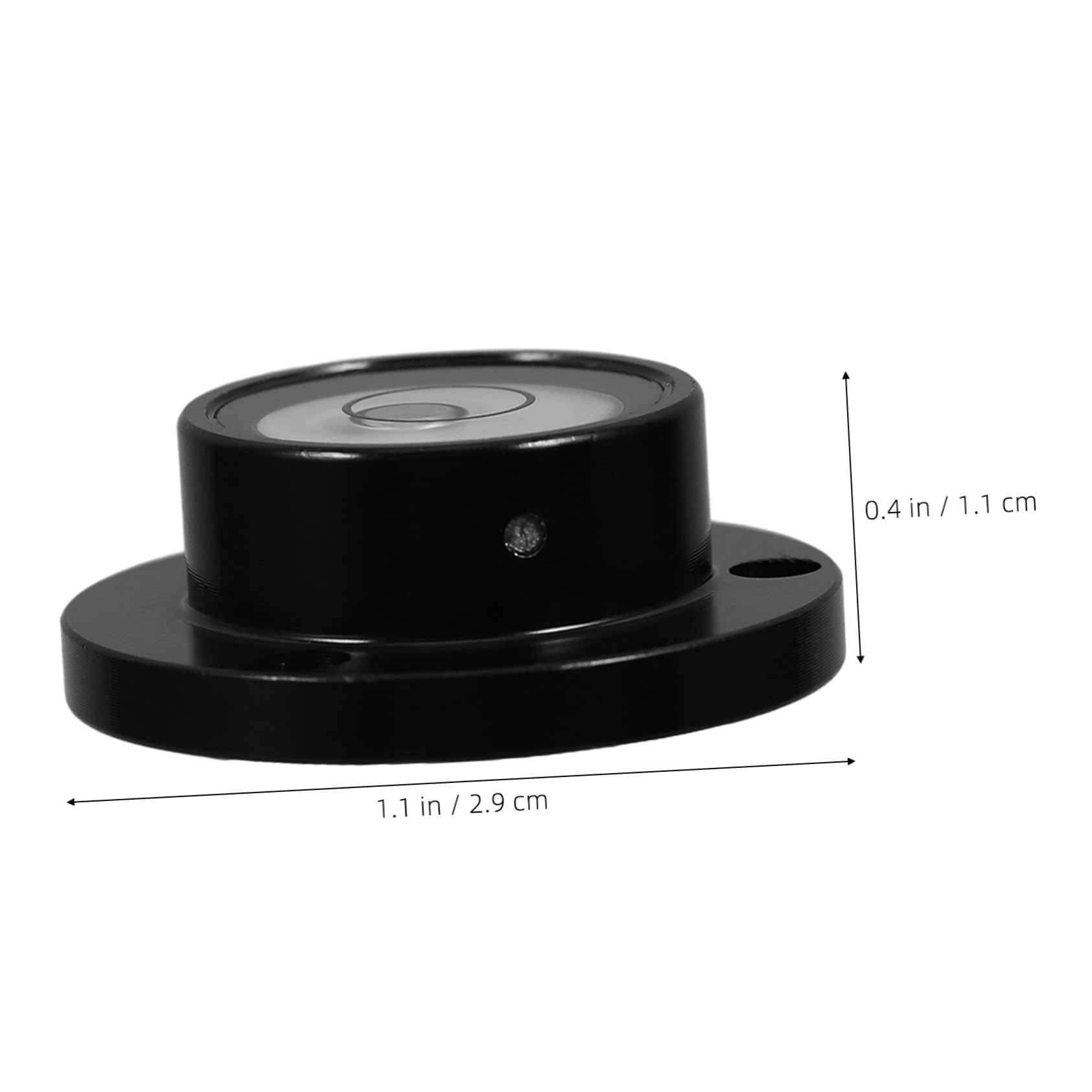 Balacoo High Precision Bubble Level Tool Durable Stainless Steel Circular Level for Accurate Measuring Easy to Use Leveling Tool for Campers Projects Home Improvement