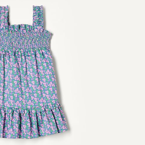 Image of Amazon Essentials Girls and Toddlers' 100% Cotton Smocked Tank Dress