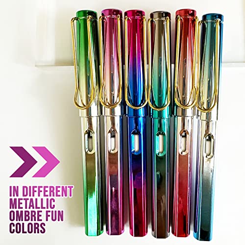6 Pcs Infinity Pencil 6 Pcs Replaceable Nibs, Inkless Pen, Infinity Pencil With Eraser Can Replace Up To 100 Pencils Everlasting Pencil With Eraser, Inkless Pencils Eternal With Eraser #TOP1