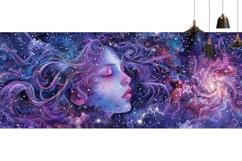 Broderie Diamant Kit Complet Grand Format pour Salon Lumineux