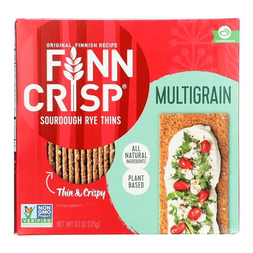 Finn Crisp Multigrain Sourdough Rye Thins (Pack of 9)