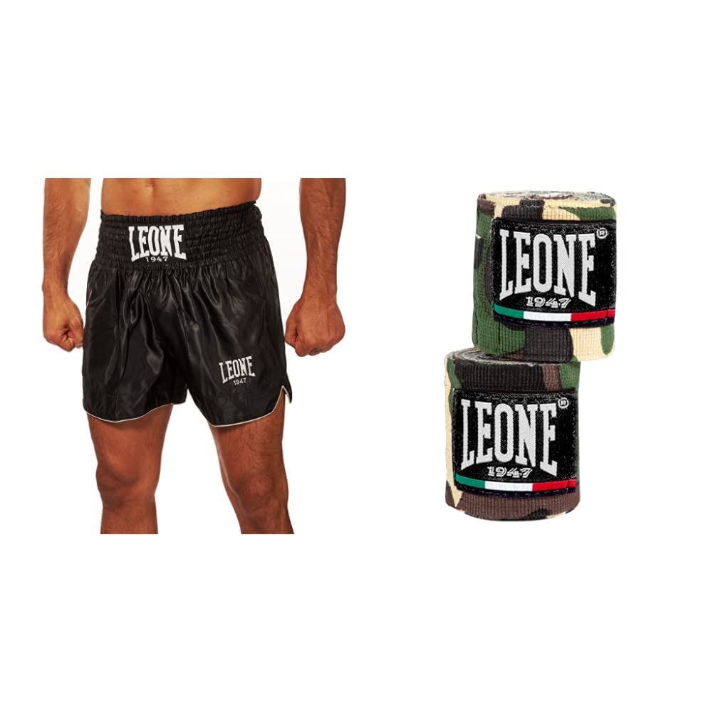 Leone 1947 - Ab766, Pantaloncino Kick-Thai Unisex - Adulto