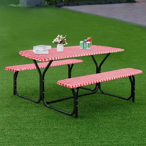 Mantel de picnic para exterior e interior funda elástica ligera para terraza 3