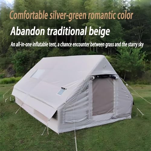 Carpa inflable grande para camping, familiar con ventilación miniatura 5
