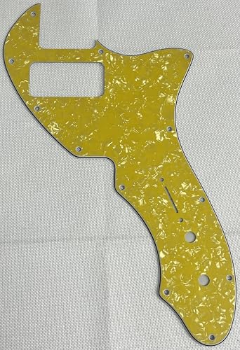 For Fit US Fender Telecaster 69 Thinline TV Jone Style Guitar Pickguard (4 Ply Gold Pearl)
