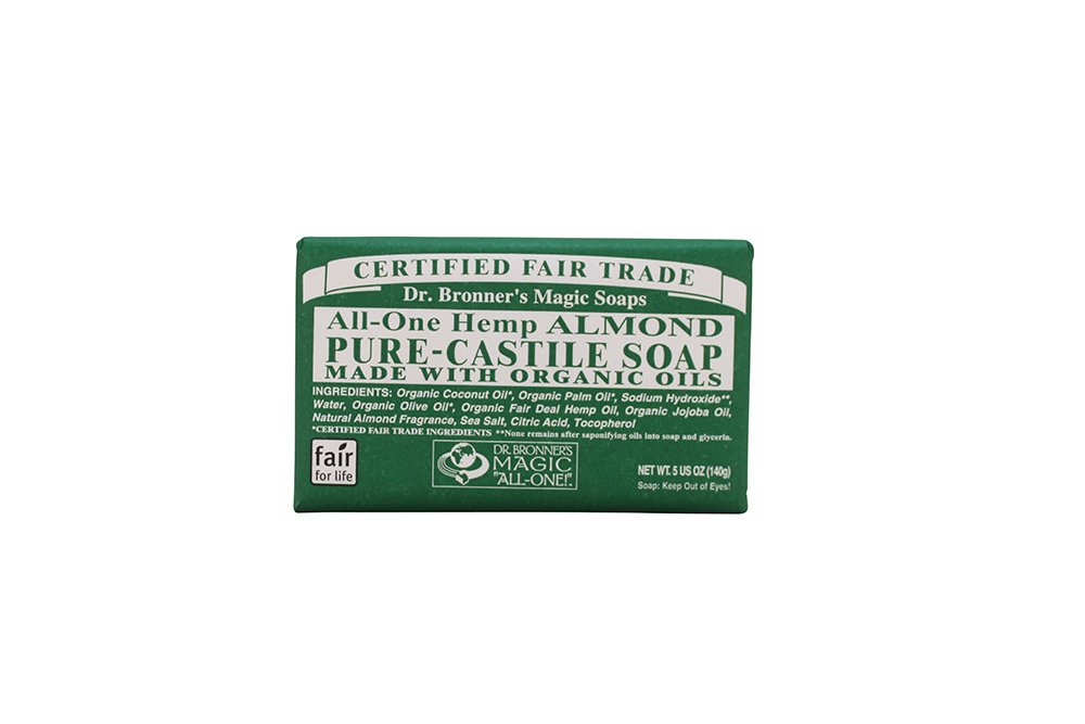 Dr Bronners Magic Soap All One Obal05 5 Oz Almond Dr. Bronner'S Bar Soap