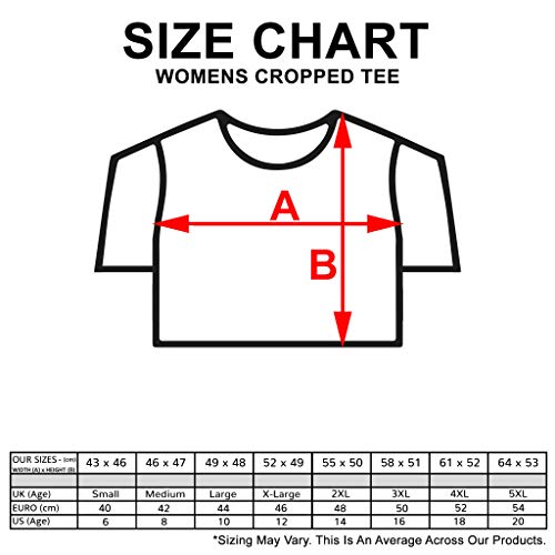 The Boys Testo Logo Rosso Femminile Corta T-Shirt